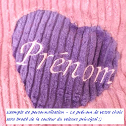 Personnalisation doudou