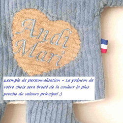 Personnalisation doudou