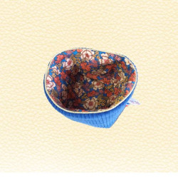 Panière Jardin de Nuit Bleu cobalt
