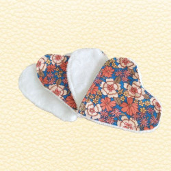 Lingettes Cœur Jardin de Nuit lot de 4