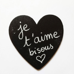 Patch ardoise coeur