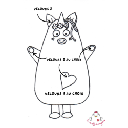 Ma licorne sur mesure