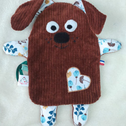 Ami chien plat "Edouard"