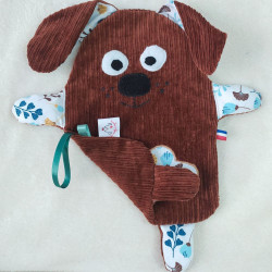 Ami chien plat "Edouard"