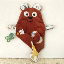 Ourson cache-trésors "Gérald"