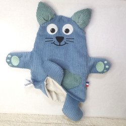 doudou peluche chat chaton sur mesure personnalisable Greg marionnette