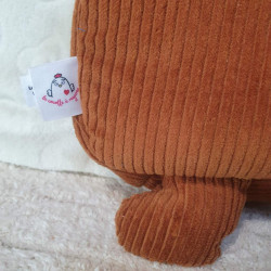 cartable sac à dos maternelle loup détail étiquette