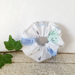 Chouchou tissu planètes